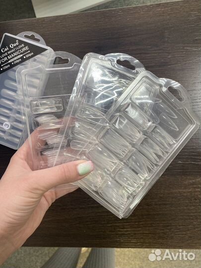 Гелевые типсы и верхние формы