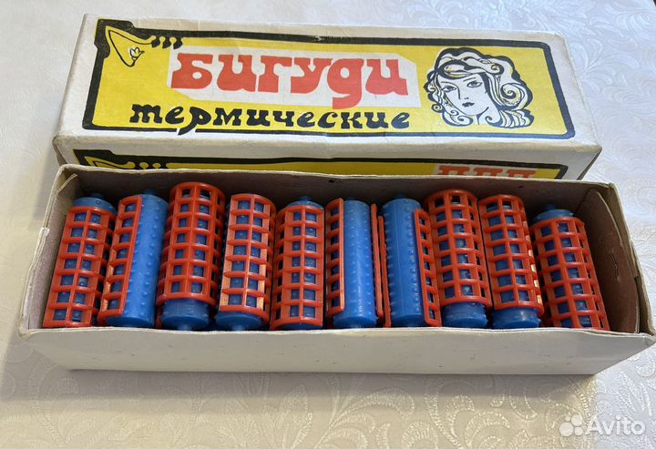 Бигуди термические, для завивки волос 1979 год