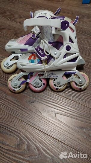 Роликовые коньки детские раздвижные Reaction