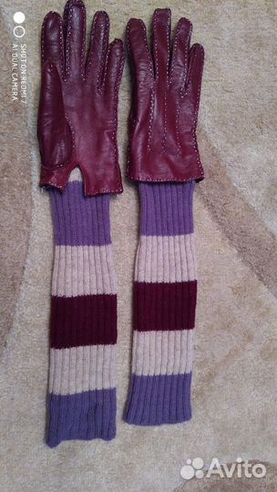 Перчатки женские нат. кожа