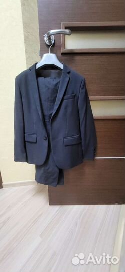 Школьная форма для мальчика 128 серая