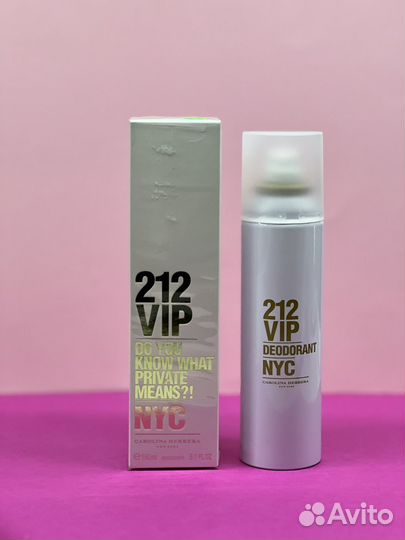 CH 212 Vip дезодорант 150мл