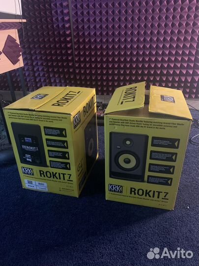 Мониторы KRK Rokit 7 студийные для сведения