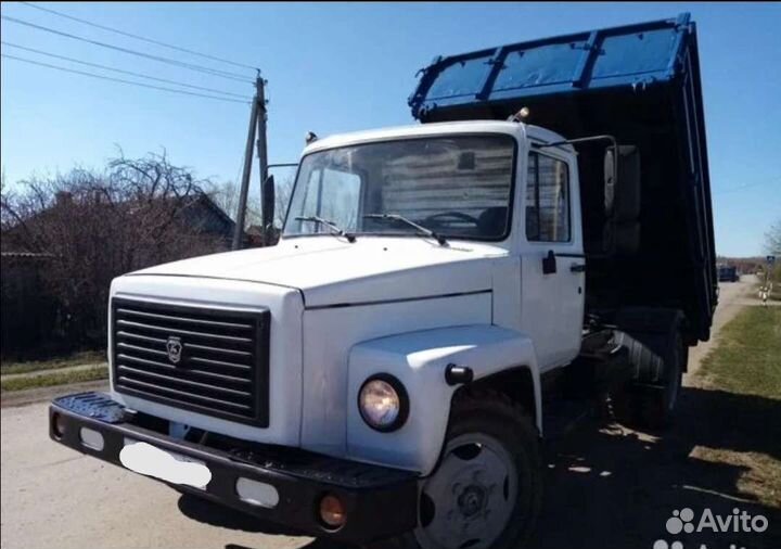 Услуги газ 53 (3309) самосвал,грузоперевозки,песок