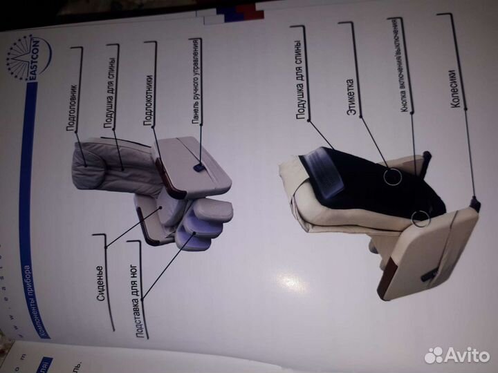 Кресло массажное в отличном состоянии