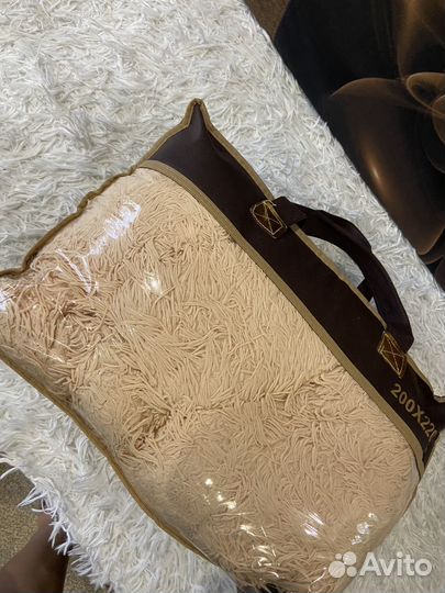 Плед травка