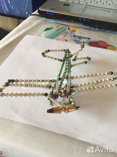 Елочные игрушки СССР стекло