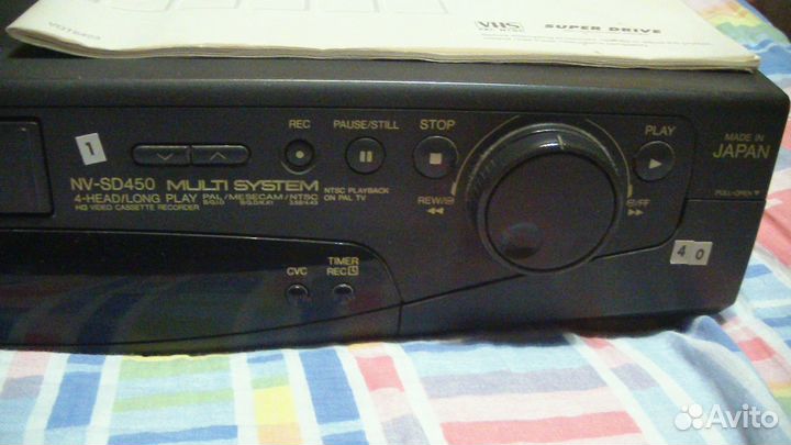 Видеомагнитофон panasonic NV-SD 450