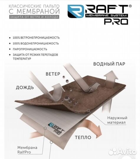 Пальто с мембраной Pompa