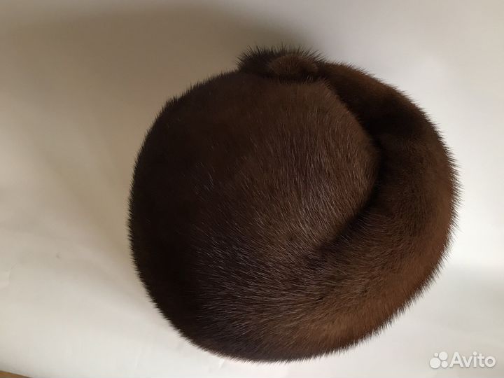 Шапка норковая женская 56