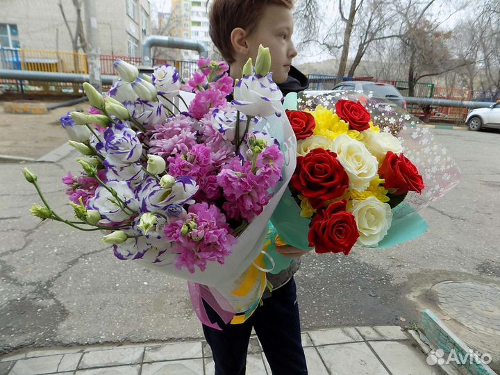 Эустома. Букеты. Композиции