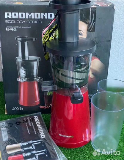 Соковыжималка шнековая redmond RJ-980S