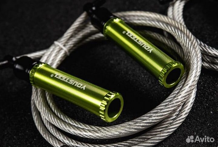 Скакалка скоростная с металлическими ручками