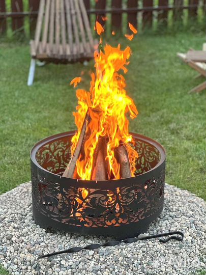 Костровая чаша круглая с доставкой