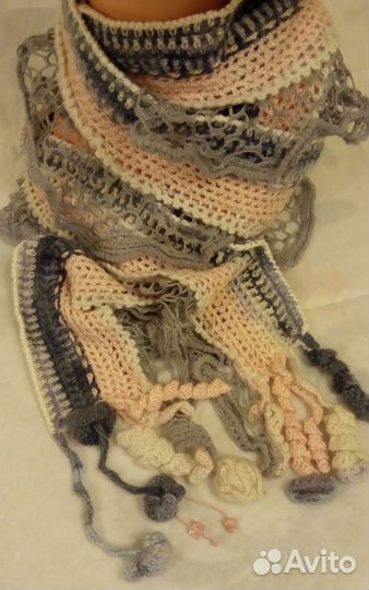 Нежные бохо - шарфики