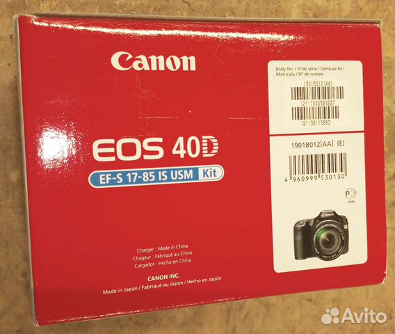 Зеркальный фотоаппарат Canon EOS 40D тушка объявление продам