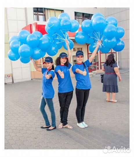 Воздушные шары на палочках