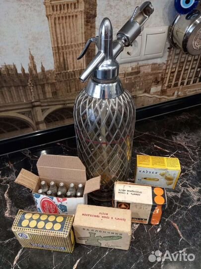 Сифон для газирования воды СССР