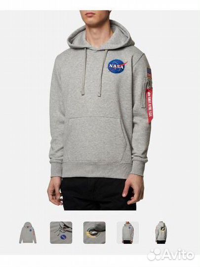 Худи alpha industries