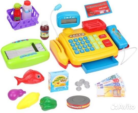 Игровая интерактивная касса Мой магазин Play Smart