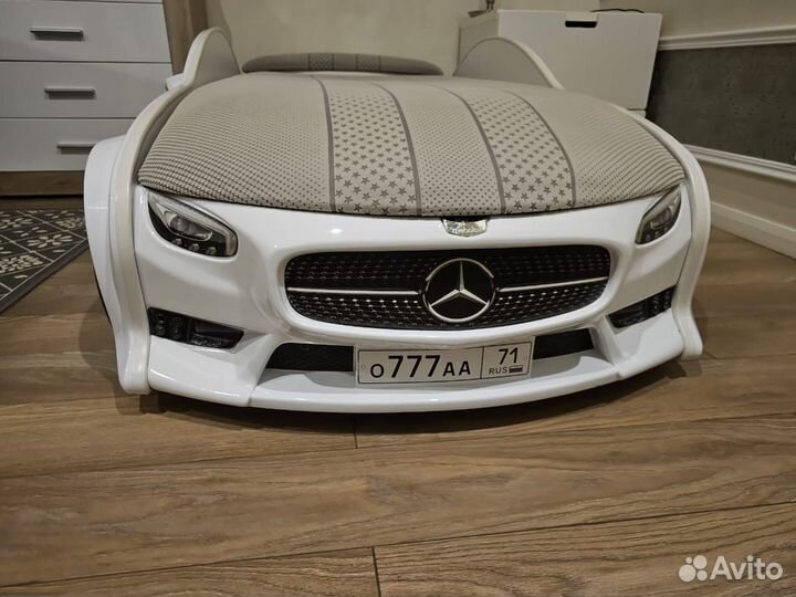 Детская кровать-машина Мерседес