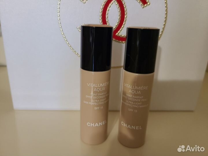Chanel vitalumiere aqua тональный крем