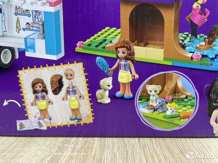 Конструктор Friends Машина скорой ветеринарной пом