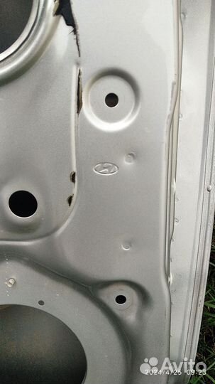 Дверь задняя левая hyundai solaris 2