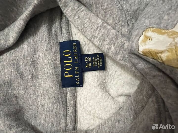 Polo ralph lauren bear худи