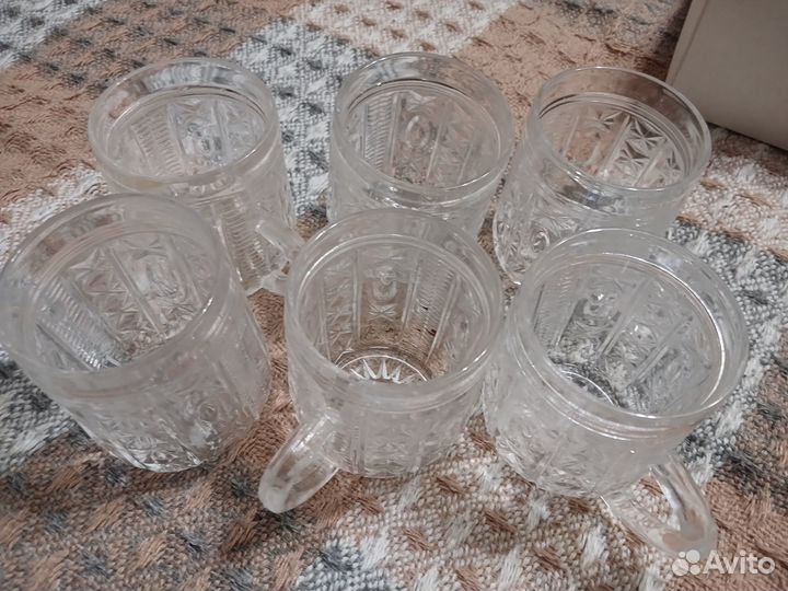 Хрустальные стаканы СССР