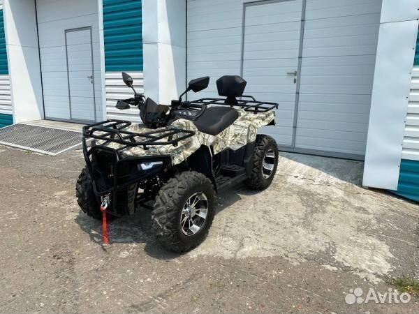 Квадроцикл двухместный Loncin 300 с Лебедкой