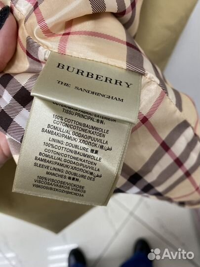 Burberry тренч