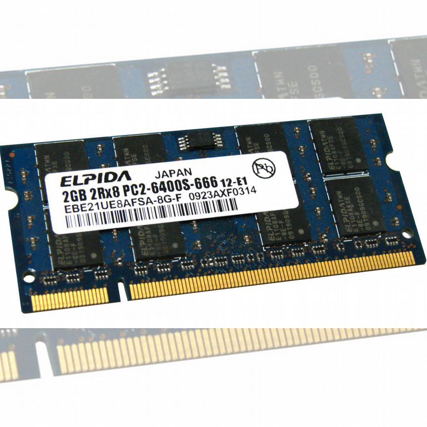 [EBE21UE8AFSA-8G-F] Оперативная Память Elpida 2gb Ebe21ue8afsa-8g-F