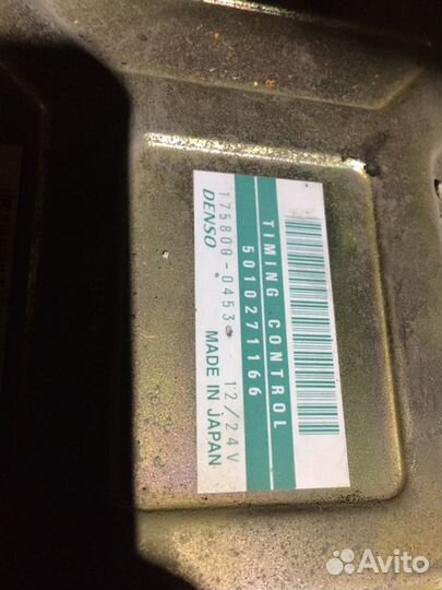 Блок управления двигателем renault