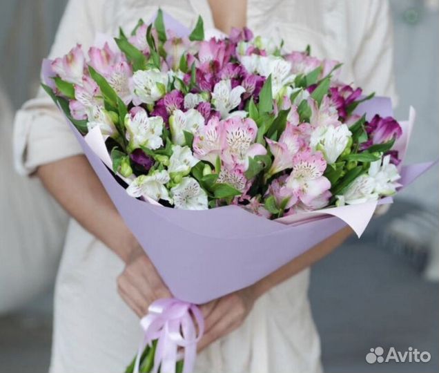 Альстромерия букет