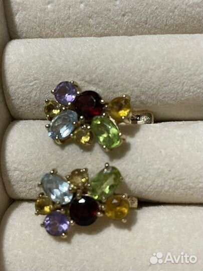 Золотые серьги