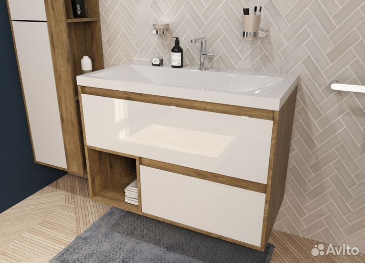 Тумба с раковиной Эстет Monaco