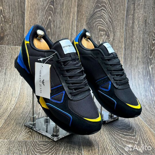 Кроссовки Мужские Emporio Armani EA7 Натуральная