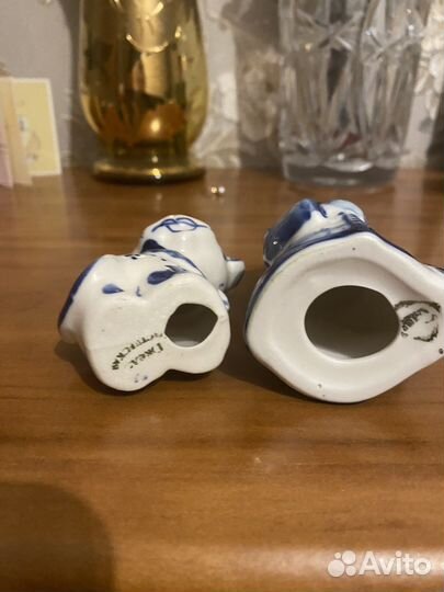 Маленькие фигурки Гжель