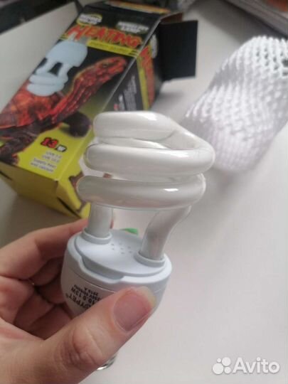 Лампочка и островок для черепах