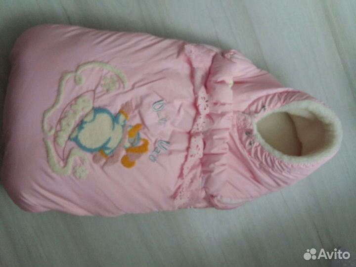 Зимний конверт для новорожденных,зимний