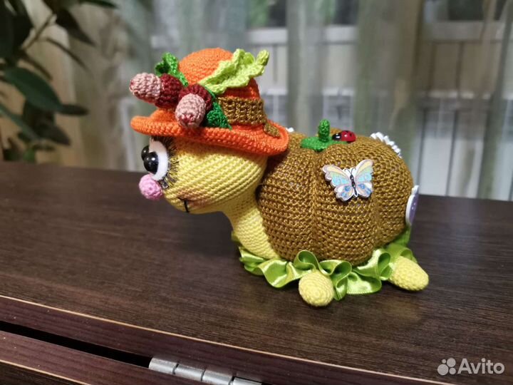 Игрушка ручной работы черепаха