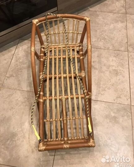 Санки из лозы