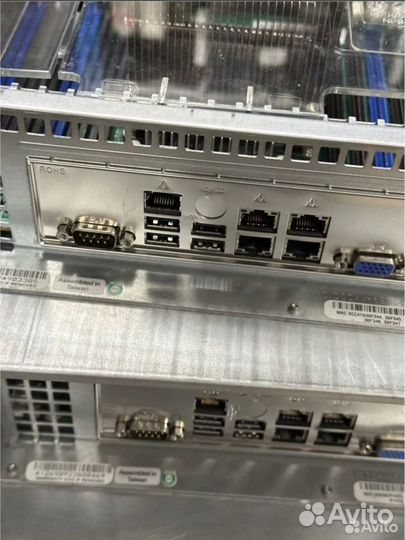 Сервер X9DRI-LN4F+ + E5-2695v2*2 + 128gb 1866MHz