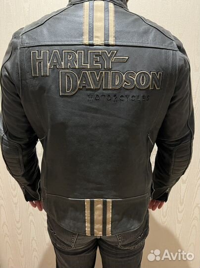 Мото куртка кожаная Harley -Davedson