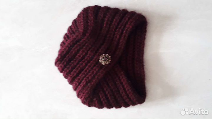 Шапка зимняя женская чалма