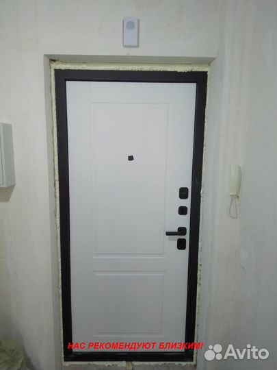 Толстая дверь входная с шумоизоляцией