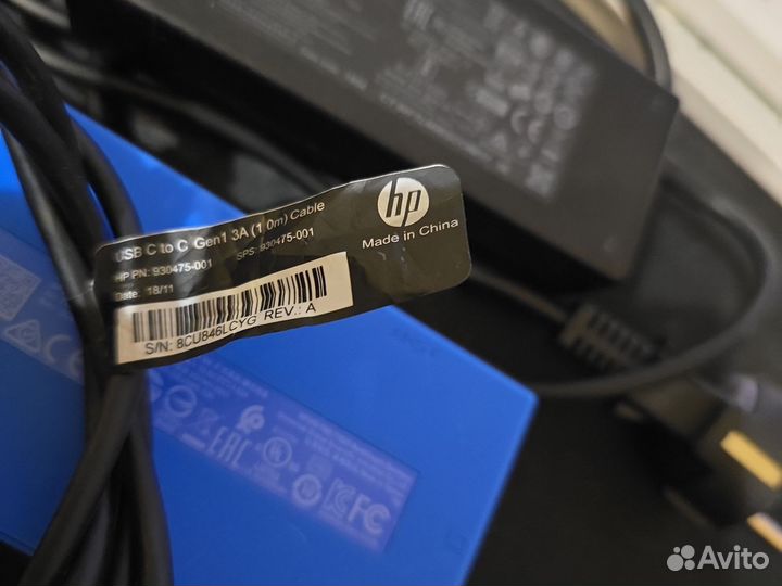 Док-станция HP USB-C dock G4 с питанием 90W