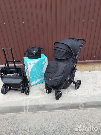 Коляска baballo future 2023 Новая (Black-Black)