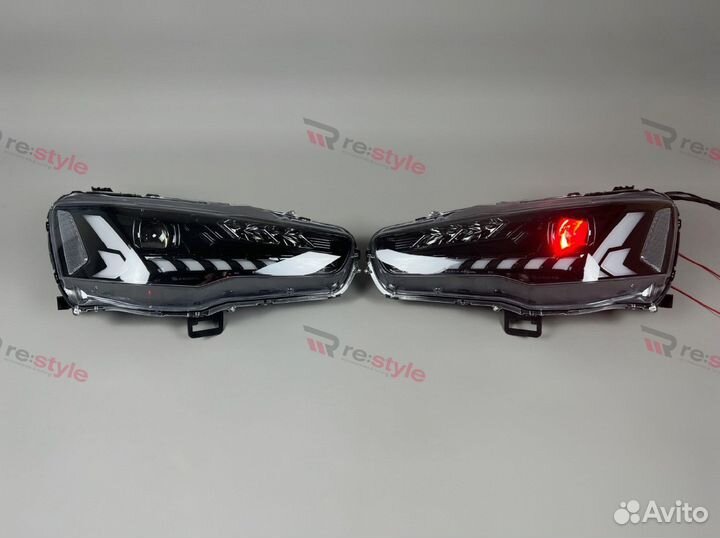 Фары Mitsubishi Galant Тюнинг DK Motion K2281